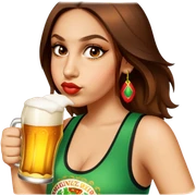 Cerveza Drinker sticker
