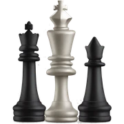 Twilight Inspired Emoji : Chess Pieces (King and Queen) – Inspired by the cover of Breaking Dawn, a king or queen chess piece could represent the theme of choices and the struggle for power. sticker