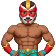 Luchador mexicano super muñeco  sticker