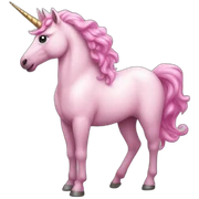 pink unicorn sticker