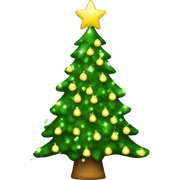 Sparkling Christmas Tree sticker