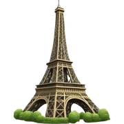 eiffel tower sticker
