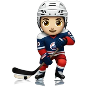 hockey sticker