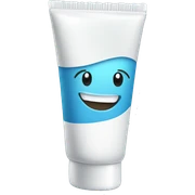 toothpaste sticker