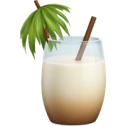coconut drink sticker