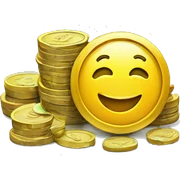 money and coins sticker