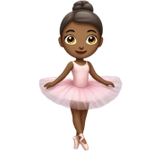 Ballerina sticker