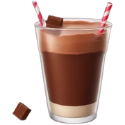 chocolate drink sticker