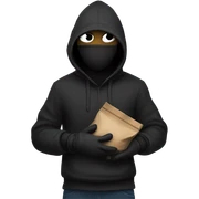 Robber  sticker