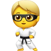 Karate sticker