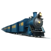Polar express train sticker