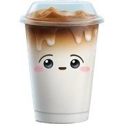 Ice coffe sticker