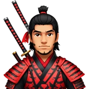 Daring Samurai sticker