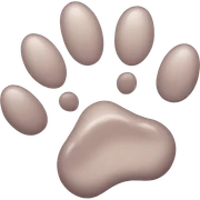 cat paw sticker