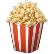 pop corn sticker