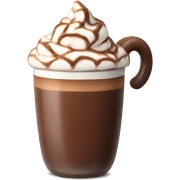 hot chocolate sticker