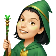 Verdant Wizard sticker