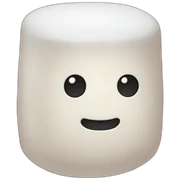 Marshmallow sticker