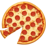 Pizza sticker