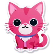 Catpink sticker