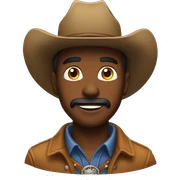 Cowboy sticker