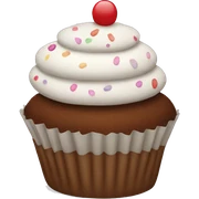 Cupcake sticker
