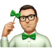 Stylish Leprechaun sticker