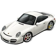 Porsche sticker