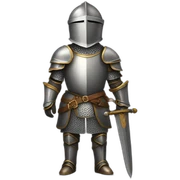 knight's armor sticker