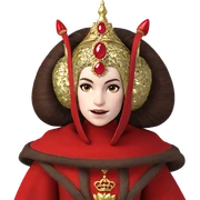 girl with crown and makeup sticker