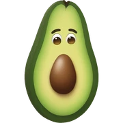 Avocado sticker