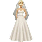 Lace wedding dress sticker