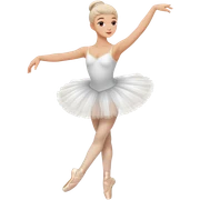 classic ballet dancer sticker