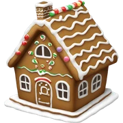 gingerbread house sticker