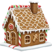 gingerbread house  sticker