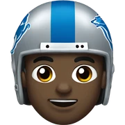 Detroit lions football  sticker