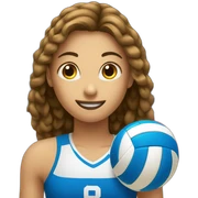 volleyball sticker