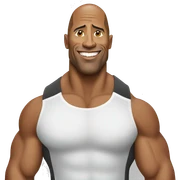 Dwayne Johnson sticker