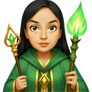 Verdant Wizard sticker