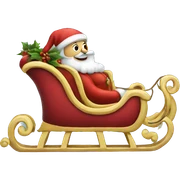 Sleigh sticker
