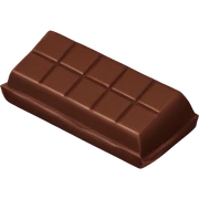 chocolate bar sticker
