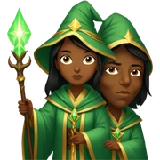 Verdant Wizard sticker