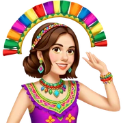 Fiesta Reveler sticker