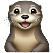Loutre sticker