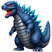 Godzilla sticker
