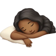 girl sleep sticker
