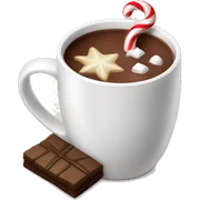 christmas hot chocolate  sticker