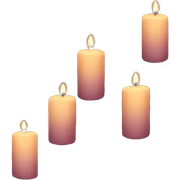 candle sticker