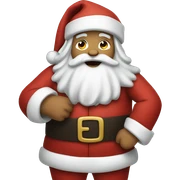 Santa sticker