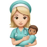 birthing nurse sticker